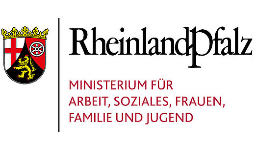 Logo Ministerium für Arbeit, Soziales, Frauen, Familie und Jugend Rheinland-Pfalz