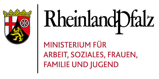 Logo Ministerium für Arbeit, Soziales, Frauen, Familie und Jugend Rheinland-Pfalz
